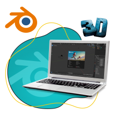 Blender - КИБЕРшкола программирования для детей, компьютерные курсы для школьников, начинающих и подростков - KIBERone г. Октябрьский