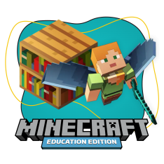 Minecraft Education - КИБЕРшкола программирования для детей, компьютерные курсы для школьников, начинающих и подростков - KIBERone г. Октябрьский