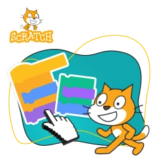 Scratch. Продвинутый уровень – создаём игры, как маленькие разработчики! - КИБЕРшкола программирования для детей, компьютерные курсы для школьников, начинающих и подростков - KIBERone г. Октябрьский
