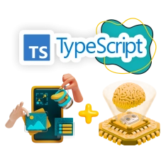 TypeScript + AI: создаём умные веб-приложения - КИБЕРшкола программирования для детей, компьютерные курсы для школьников, начинающих и подростков - KIBERone г. Октябрьский