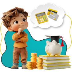 Финансовый интеллект вместе KIBERone - КИБЕРшкола программирования для детей, компьютерные курсы для школьников, начинающих и подростков - KIBERone г. Октябрьский